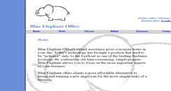 Desktop Screenshot of blueelephantoffice.com